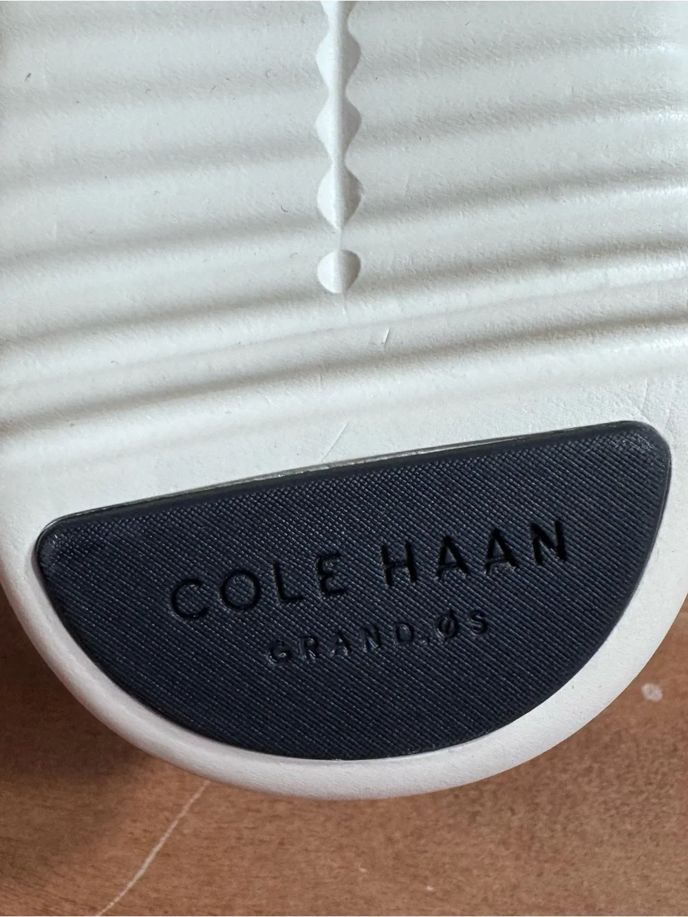 Brand New Cole Haan 2.Zero Grand Stitchlite™ Wingtip Oxfords - Black/Ivory